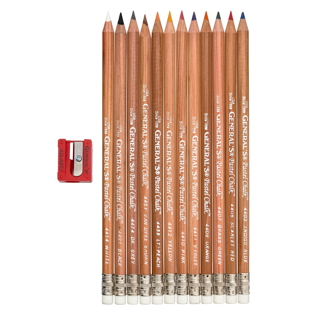 General&#x27;s&#xAE; Multi-Pastel&#xAE; Pencil Set, 12 Count